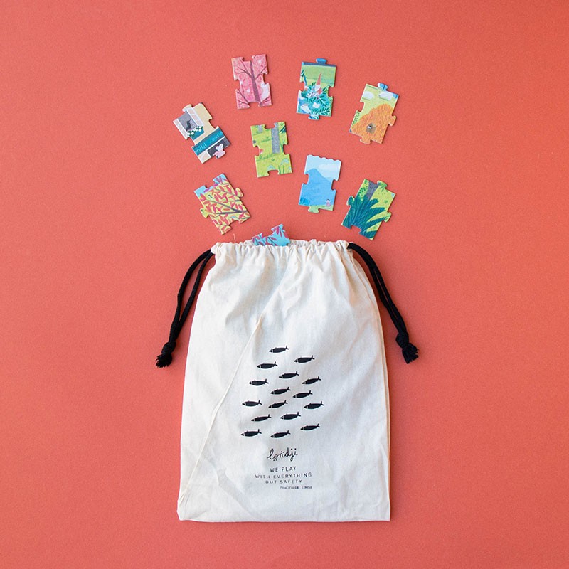 puzzle y juego de historias